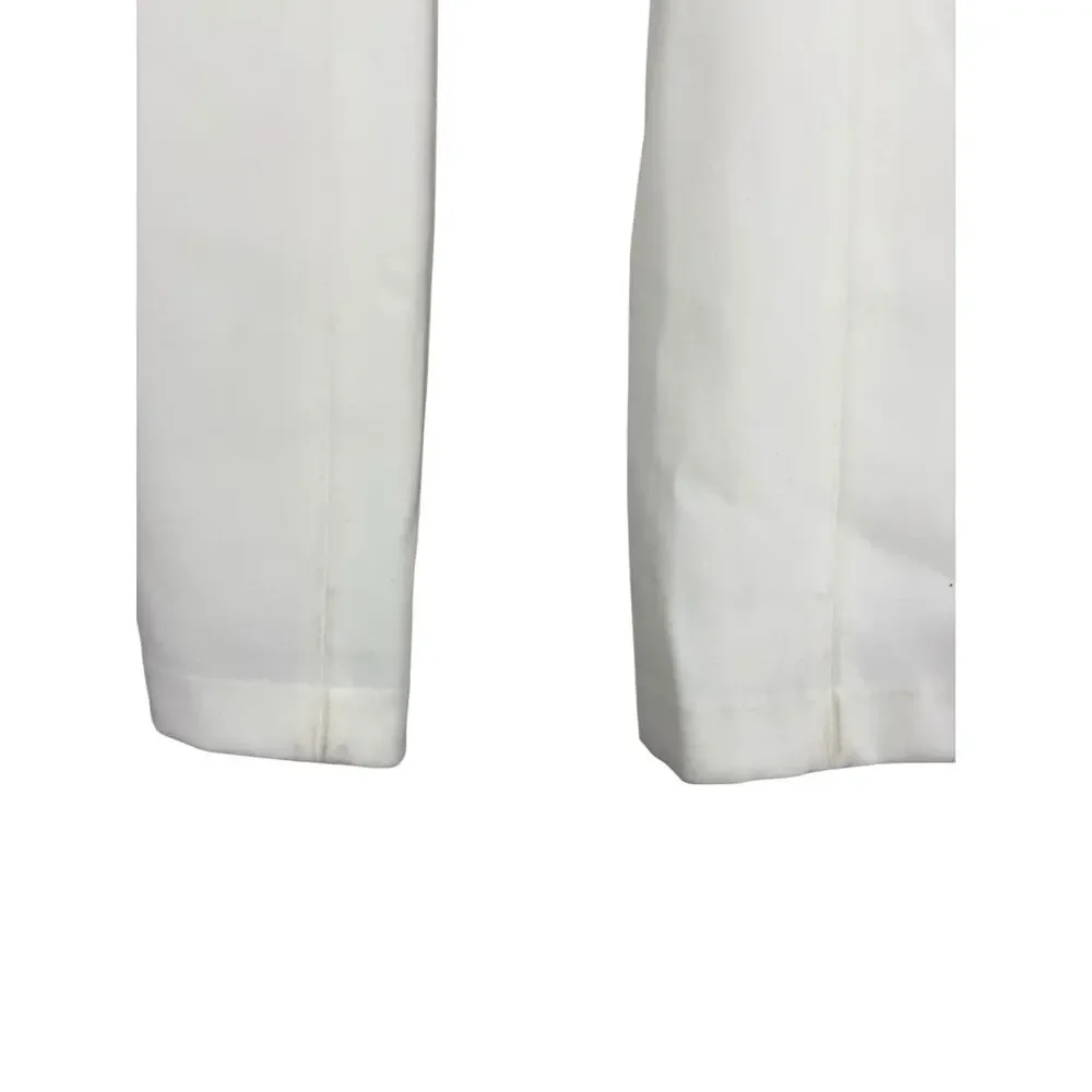 Nadine Merabi Charlotte Trouser High Rise Wide Leg Minimalist Elegant Bridal XXL